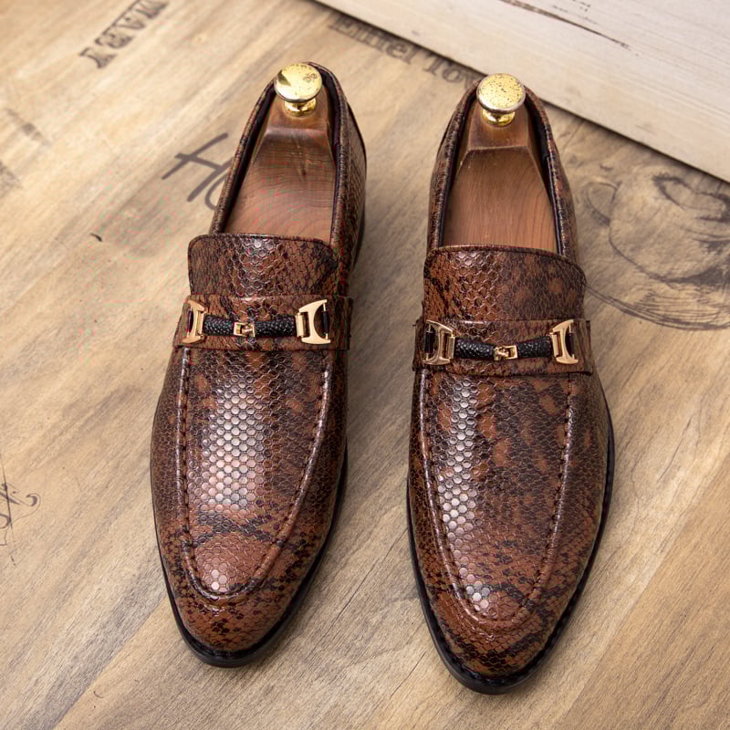 Stijlvolle leren herenschoenen - Helian