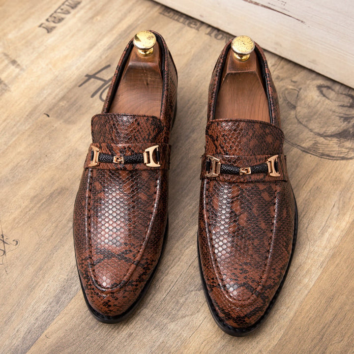 Stijlvolle leren herenschoenen - Helian