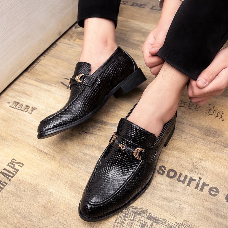Stijlvolle leren herenschoenen - Helian