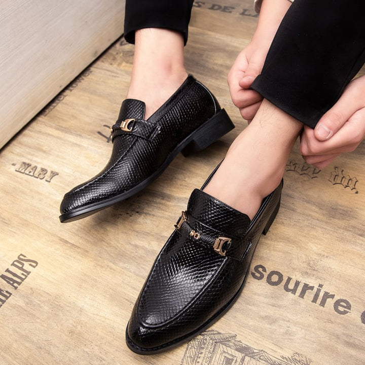 Stijlvolle leren herenschoenen - Helian