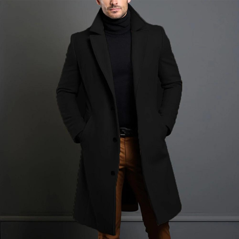 Rico - Lange trenchcoat voor heren