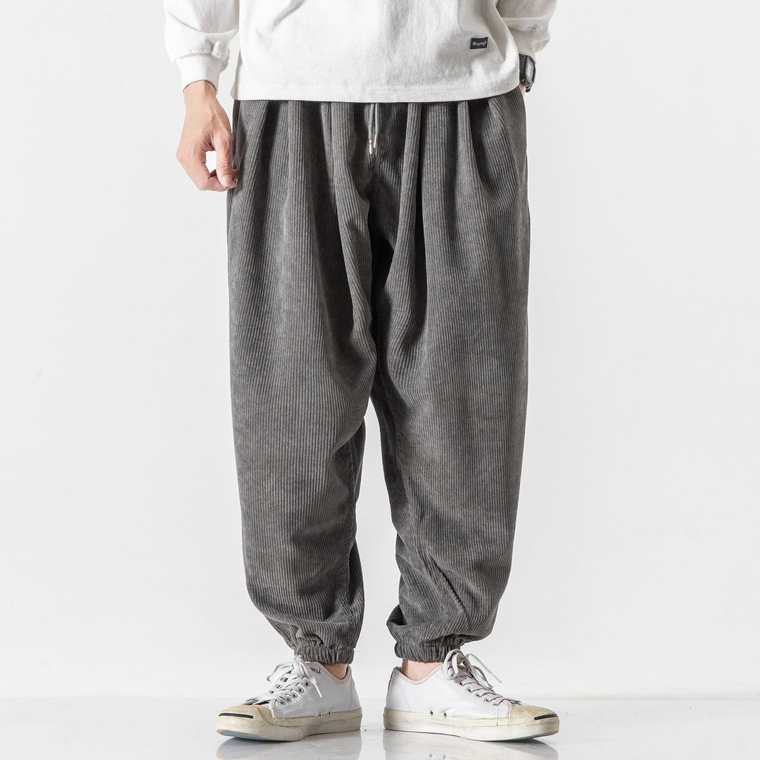 Soepele corduroy herenbroek - Marcus