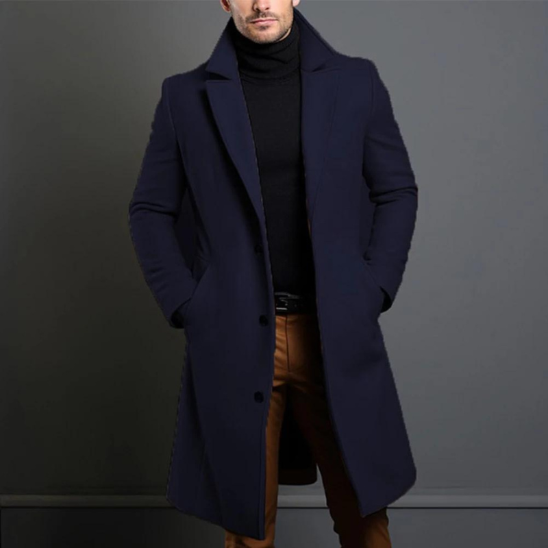 Rico - Lange trenchcoat voor heren