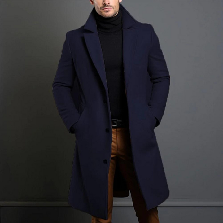 Rico - Lange trenchcoat voor heren