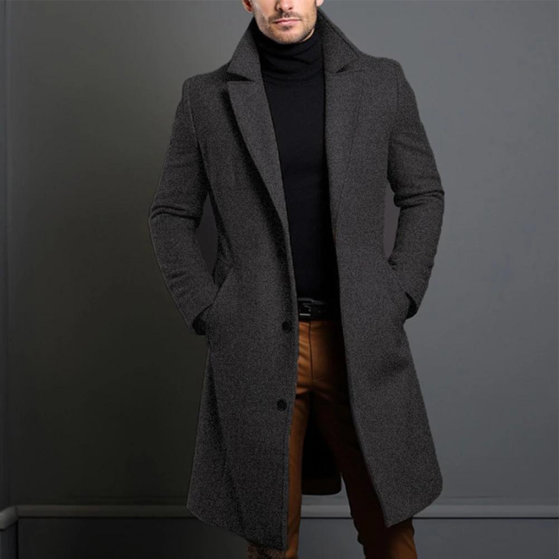 Rico - Lange trenchcoat voor heren