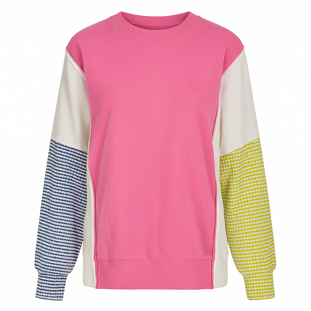 Multicolour casual sweatshirt met lange mouwen - Maelis