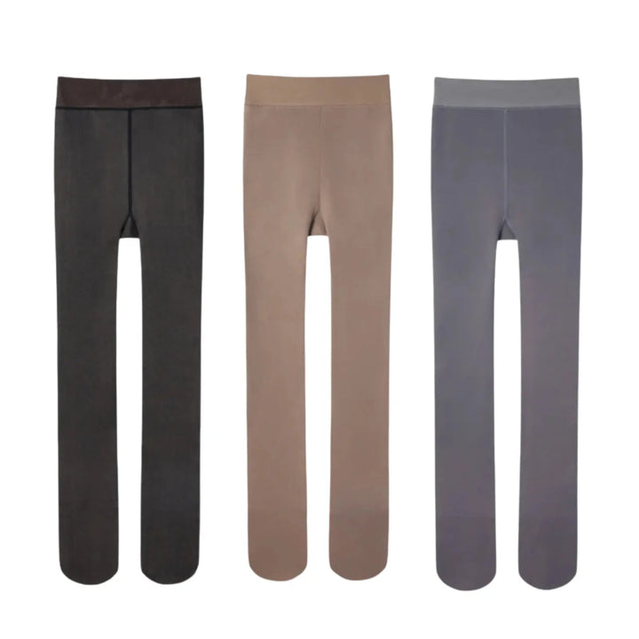 Slim fit dames thermopanty met fleecevoering - Delphine