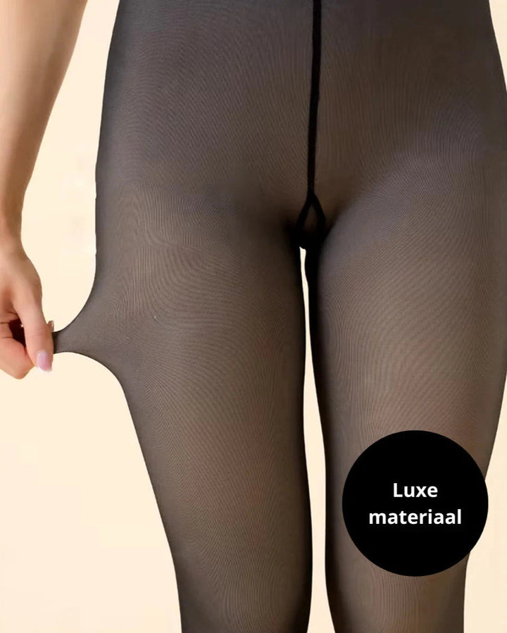 Slim fit dames thermopanty met fleecevoering - Delphine