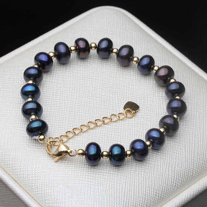 Chérie - Parel Bedel Armband