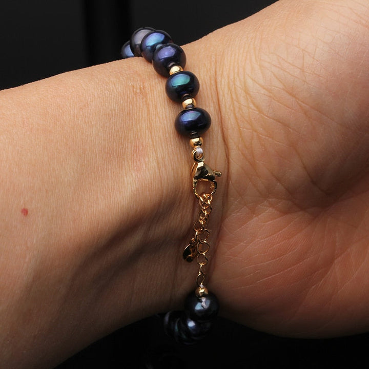Chérie - Parel Bedel Armband