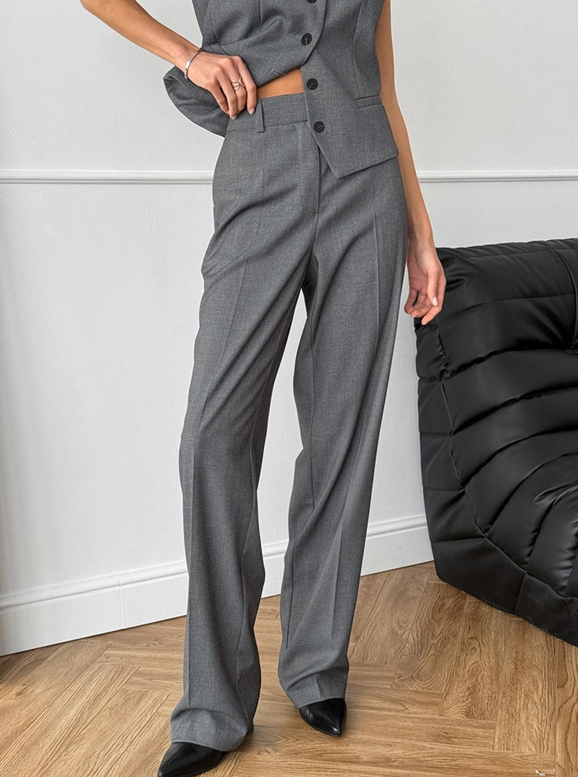 Pam - Elegant casual jasje en pantalonset