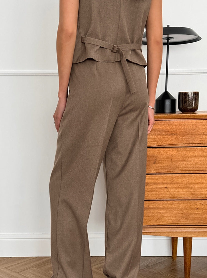 Pam - Elegant casual jasje en pantalonset