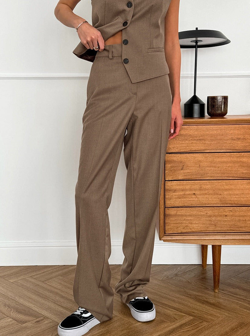 Pam - Elegant casual jasje en pantalonset