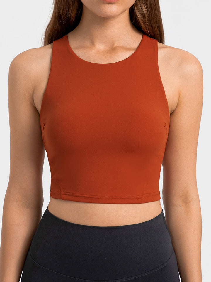 PowerPulse sporttop met ingebouwde beha