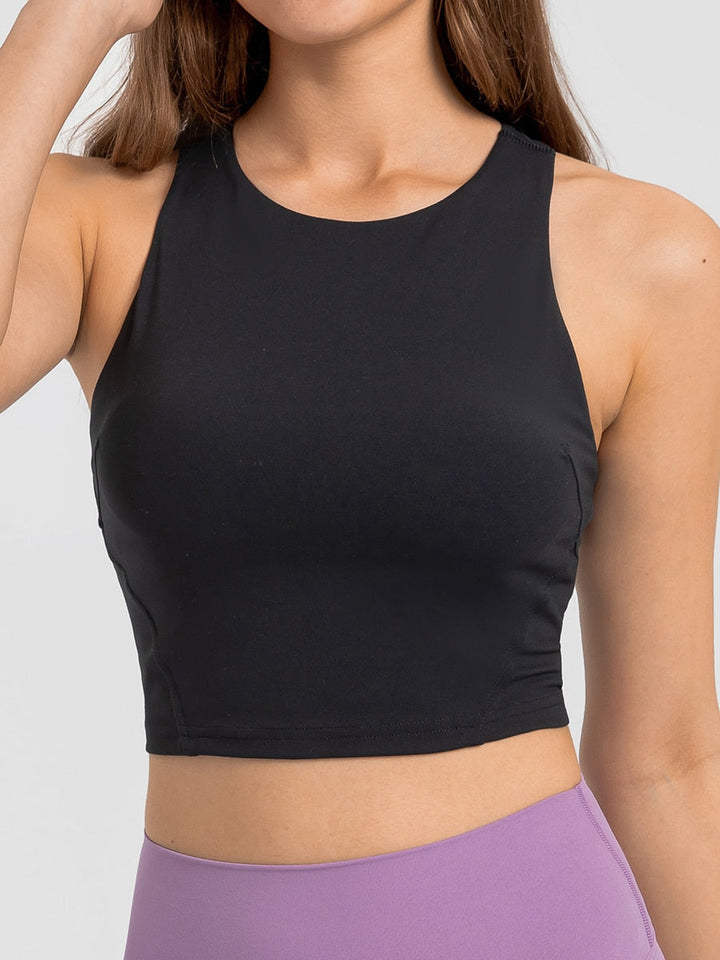 PowerPulse sporttop met ingebouwde beha