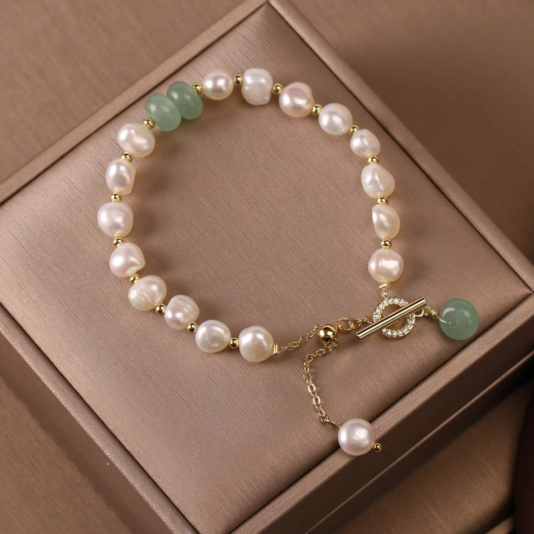 Sofia - Elegante Zoetwaterparels Armband