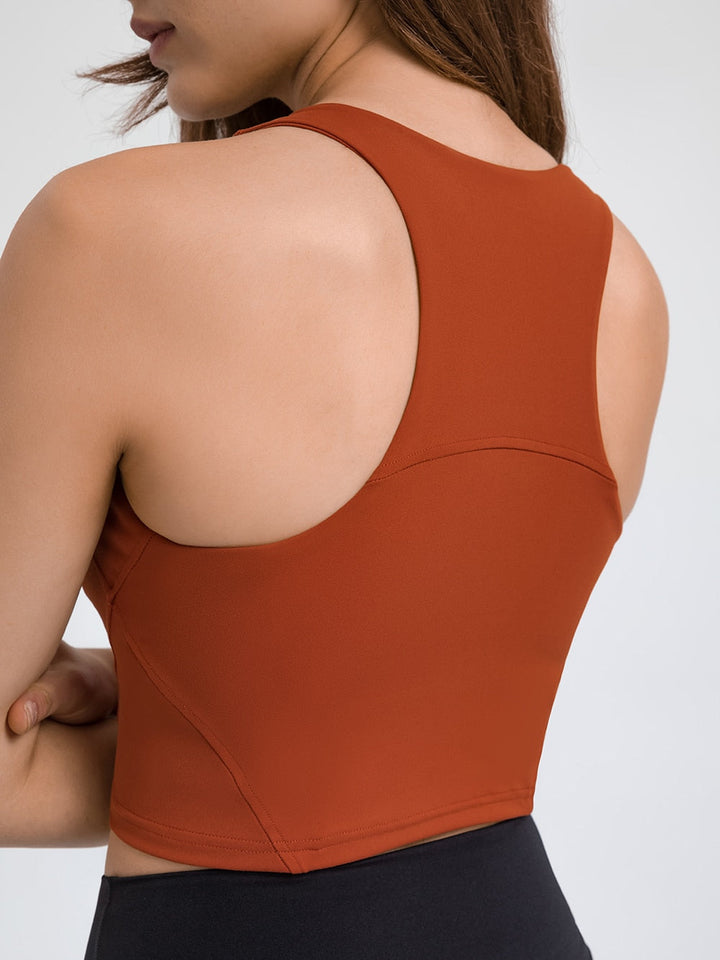 PowerPulse sporttop met ingebouwde beha