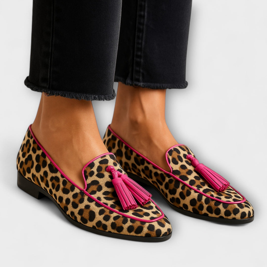 Mocassins met kwastjes - Capri