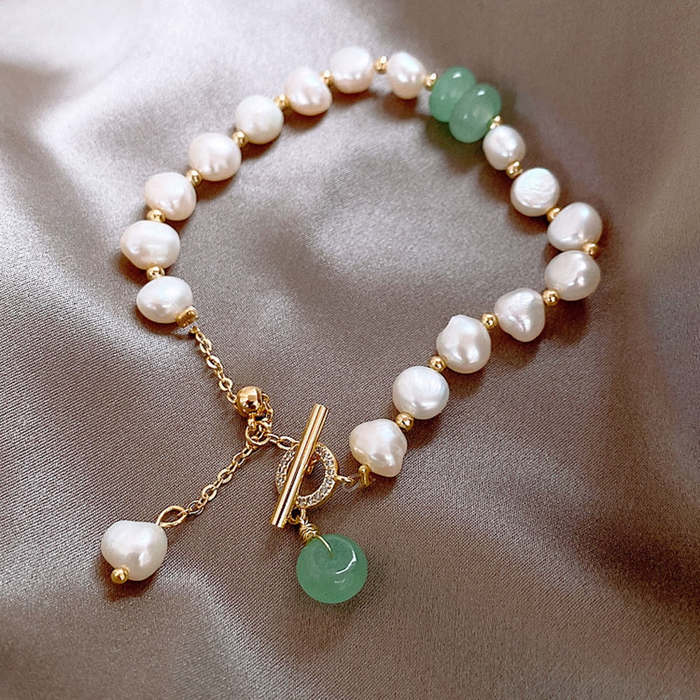Sofia - Elegante Zoetwaterparels Armband