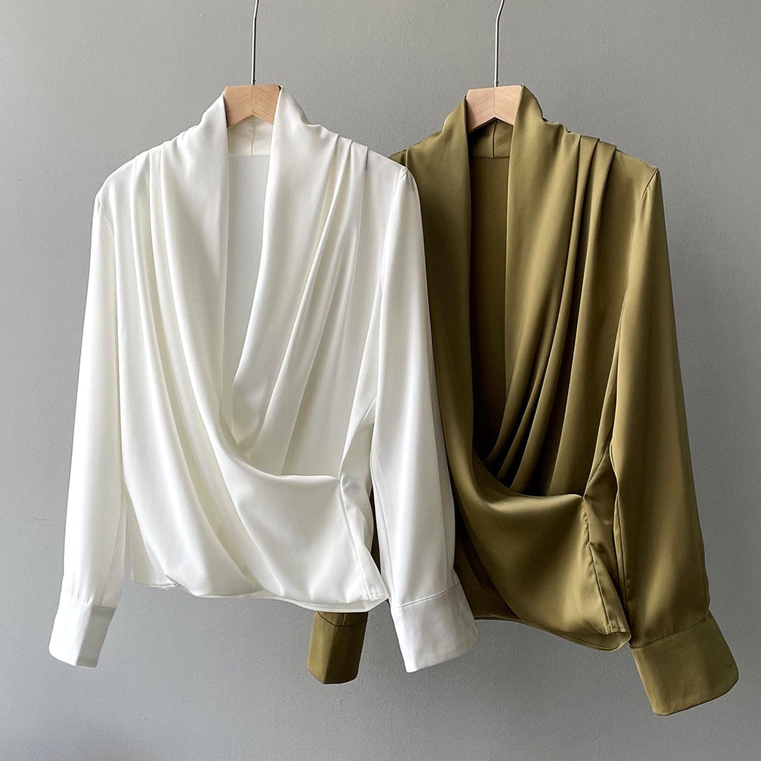 Marie Satijnen Blouse