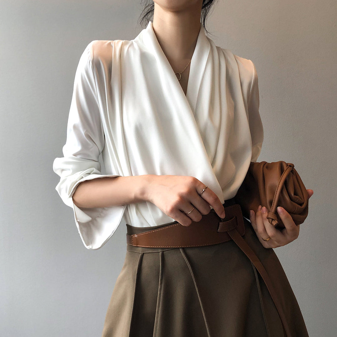 Marie Satijnen Blouse