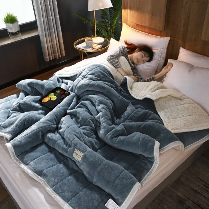 Luxe en gezellige winterdeken