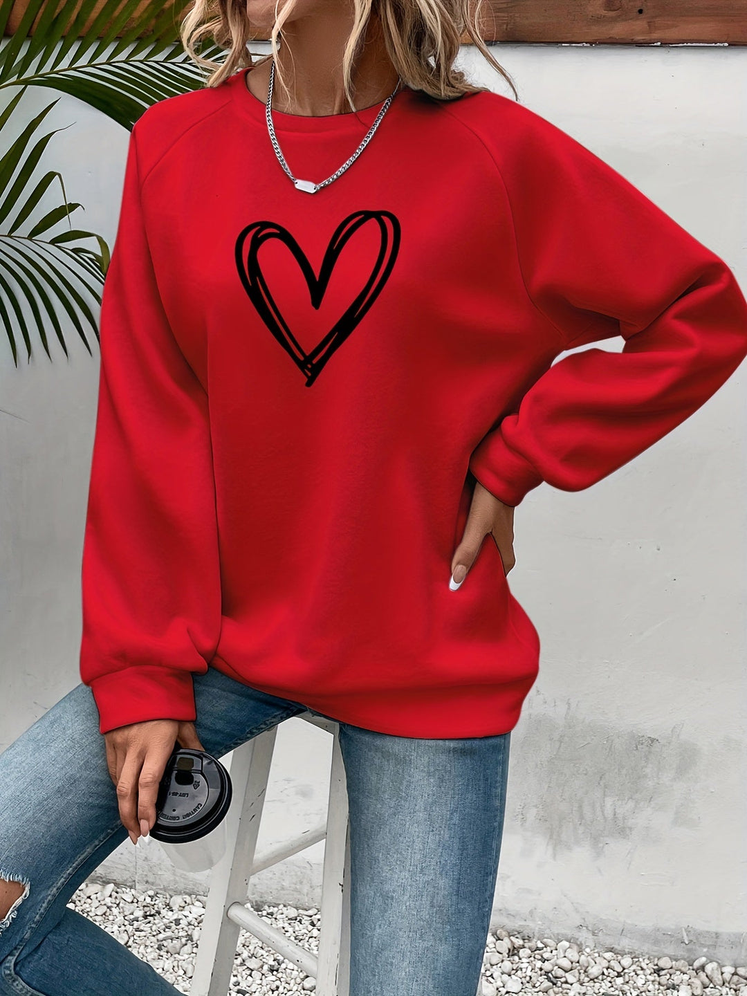 Paloma - Casual Hart Sweater