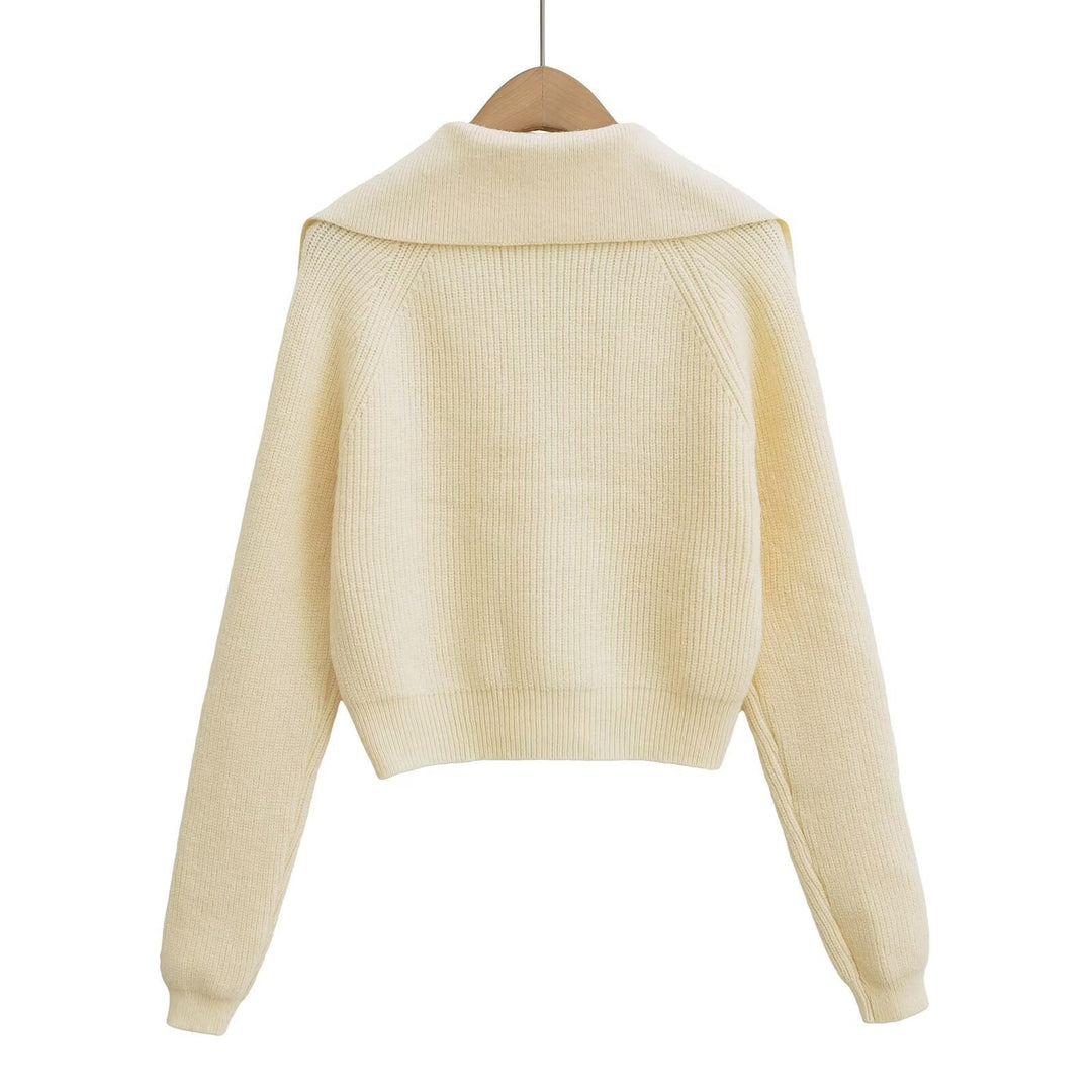 Damesvest met reverskraag - Livia