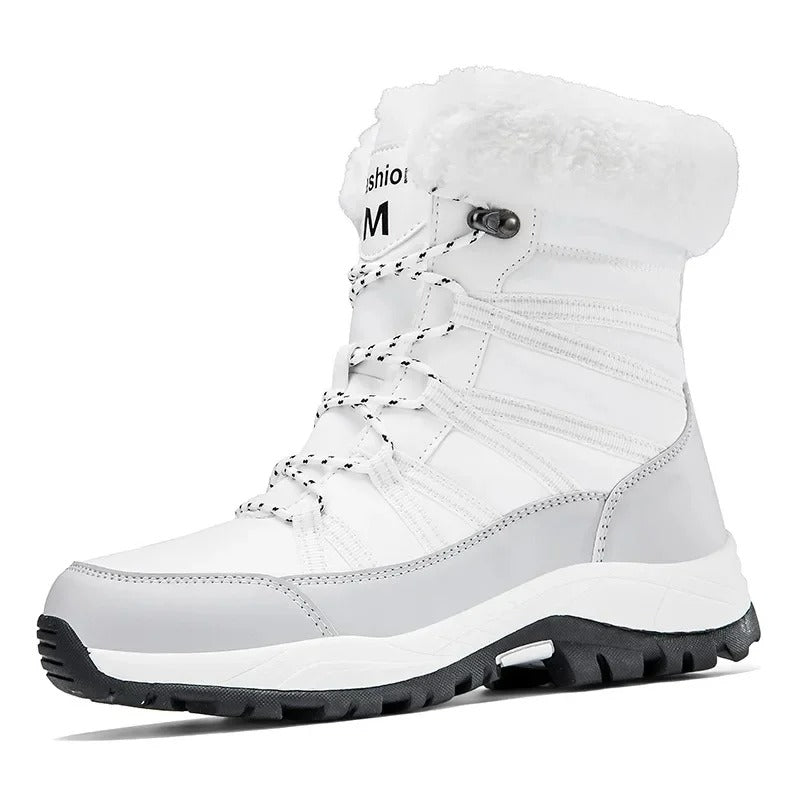 Gewatteerde winterlaarzen met warme voering - Enna