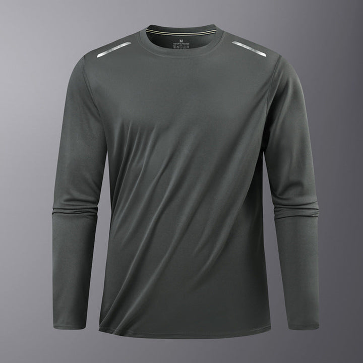 Heren t-shirt lange mouw dry fit - Hjalmer