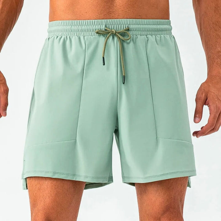 Moderne nylon herenshorts in verschillende kleuren