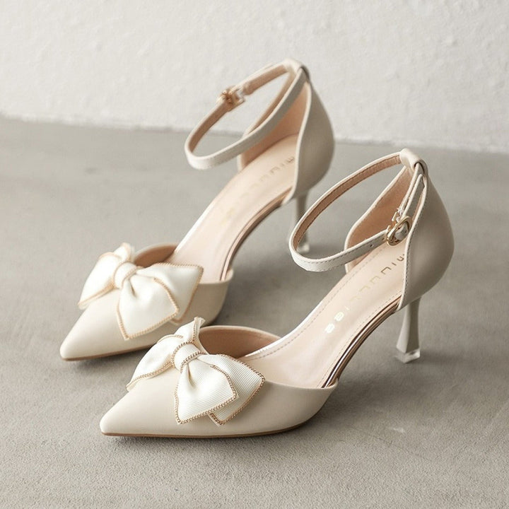 Elegante damesschoenen met strikdetail - Clarisse