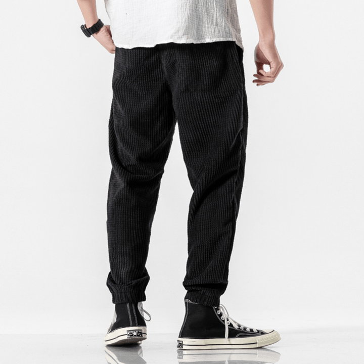 Corduroy broek wijde snit - Vandor