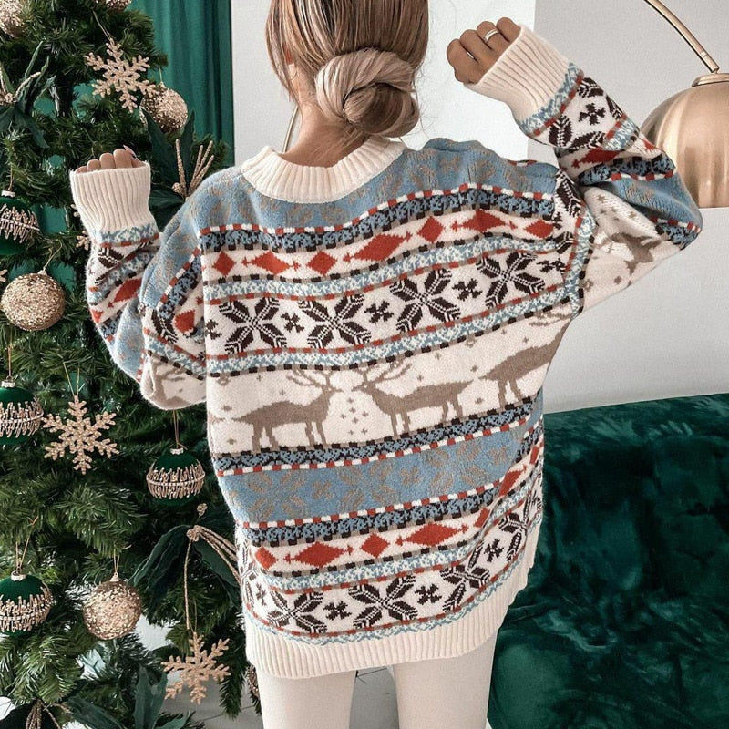 Bonnie - Warme, leuke sweater voor Kerstmis