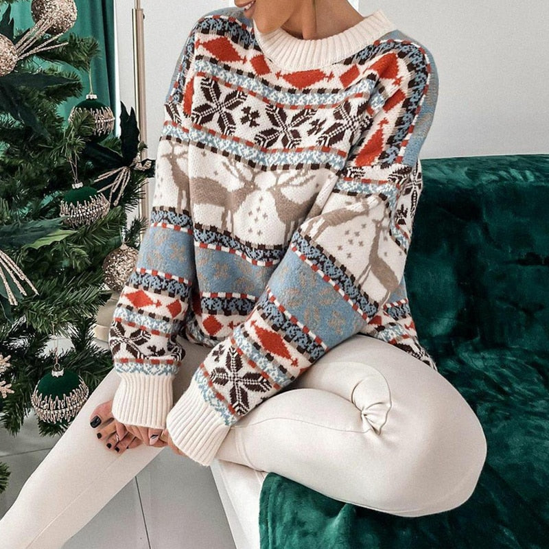 Bonnie - Warme, leuke sweater voor Kerstmis