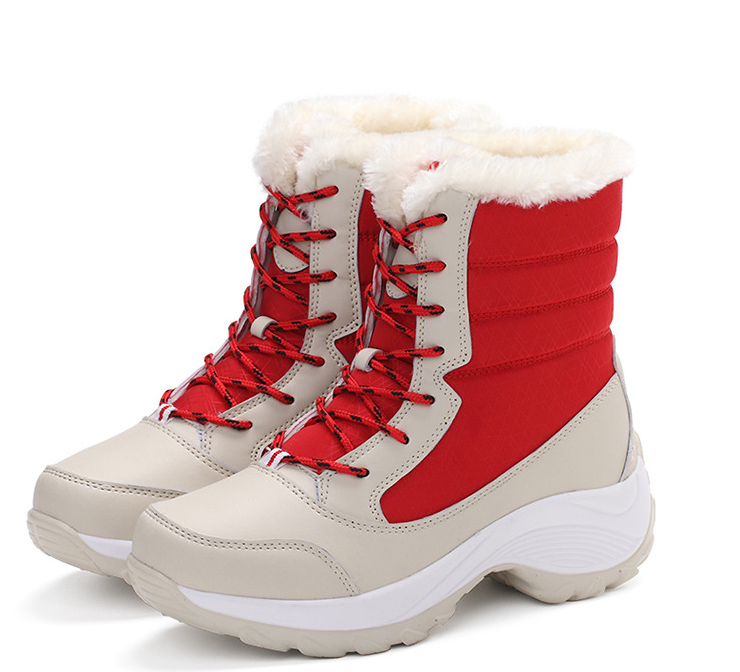 Waterdichte dames snowboots met warme voering - Elara