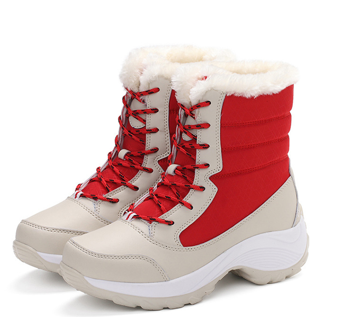 Waterdichte dames snowboots met warme voering - Elara
