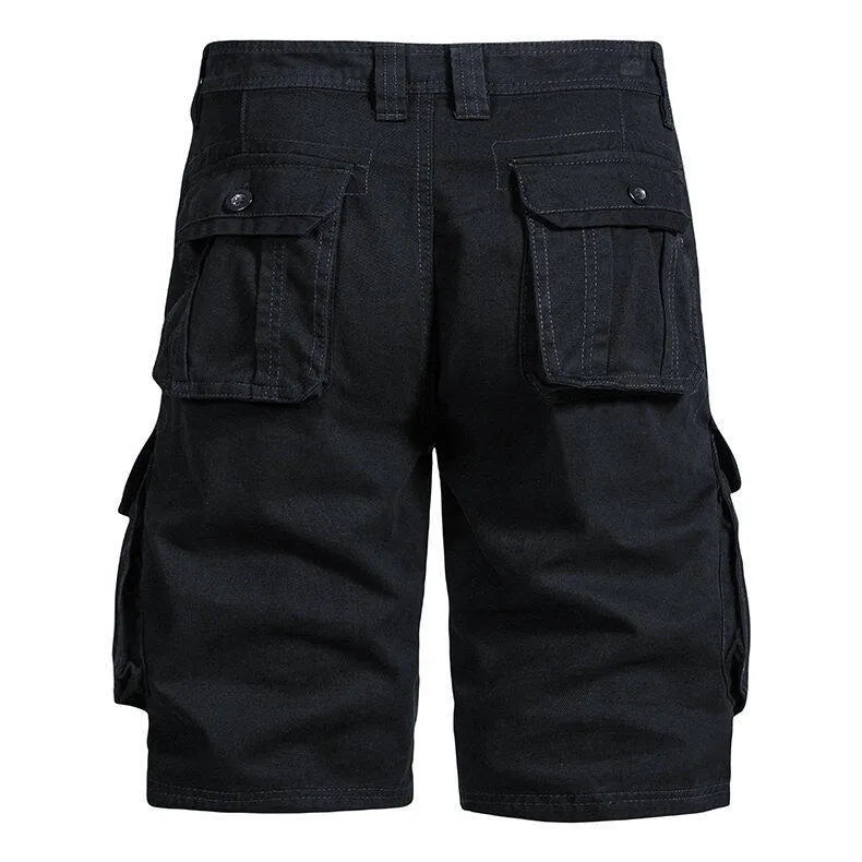 Vrijetijdsshort met cargozak voor heren - Jason
