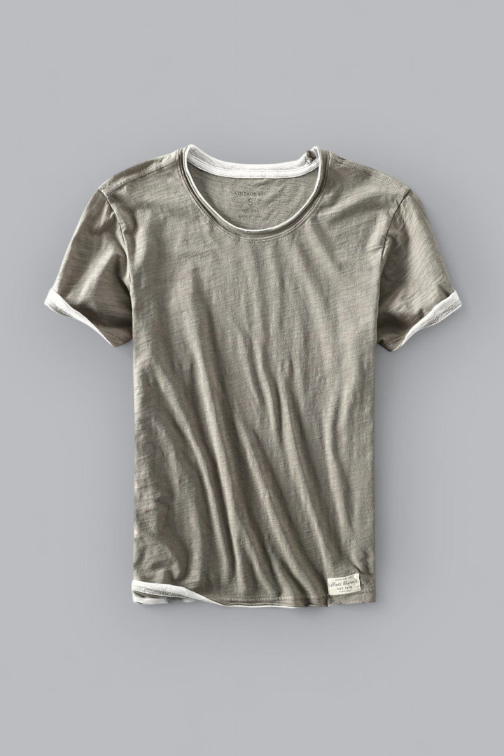 Lichtgewicht zacht T-shirt voor mannen - zomer