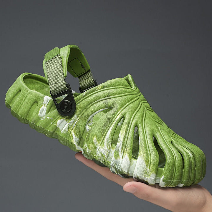 Voorgevormde rubberen herensandalen met ademend ergonomisch ontwerp - Mauro