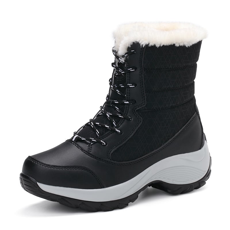 Waterdichte dames snowboots met warme voering - Elara