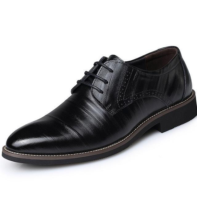 Leren veterschoenen voor heren - Henrik