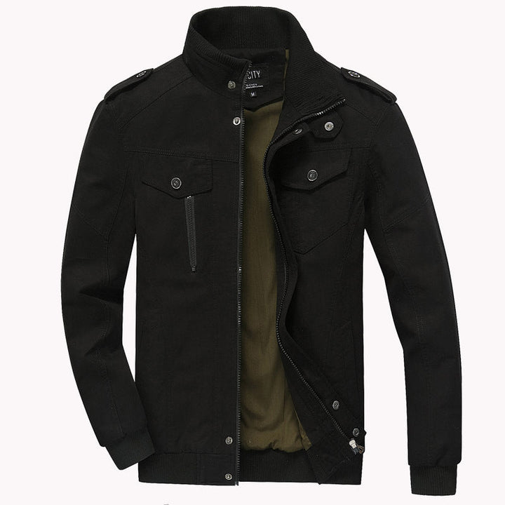 Herenjas katoen militair casual - Arvid