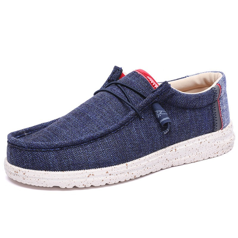Heren casual loafers ademend canvas slip-on stijl - Mateo