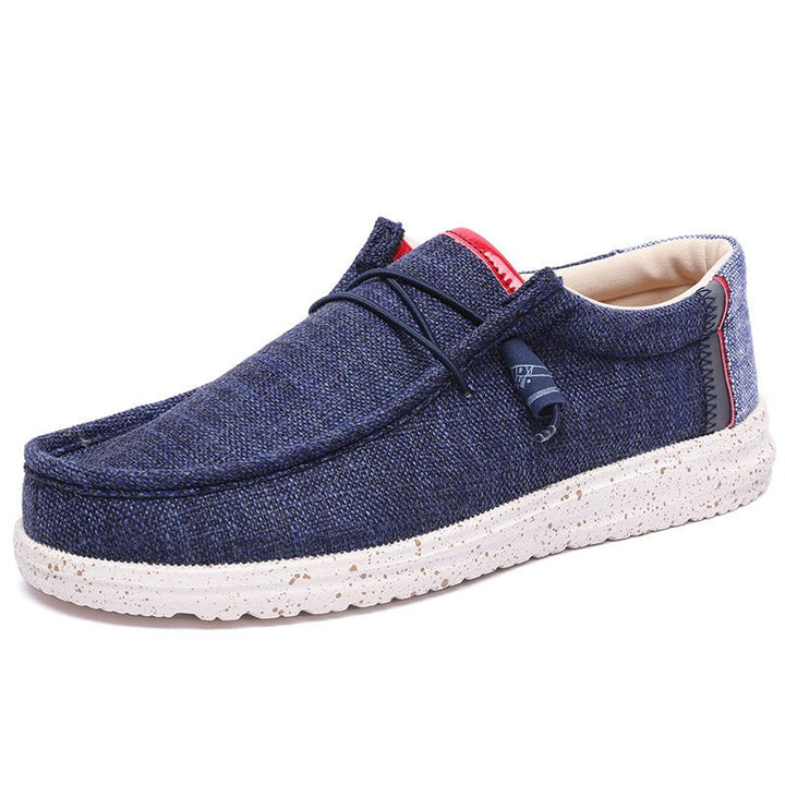 Heren casual loafers ademend canvas slip-on stijl - Mateo