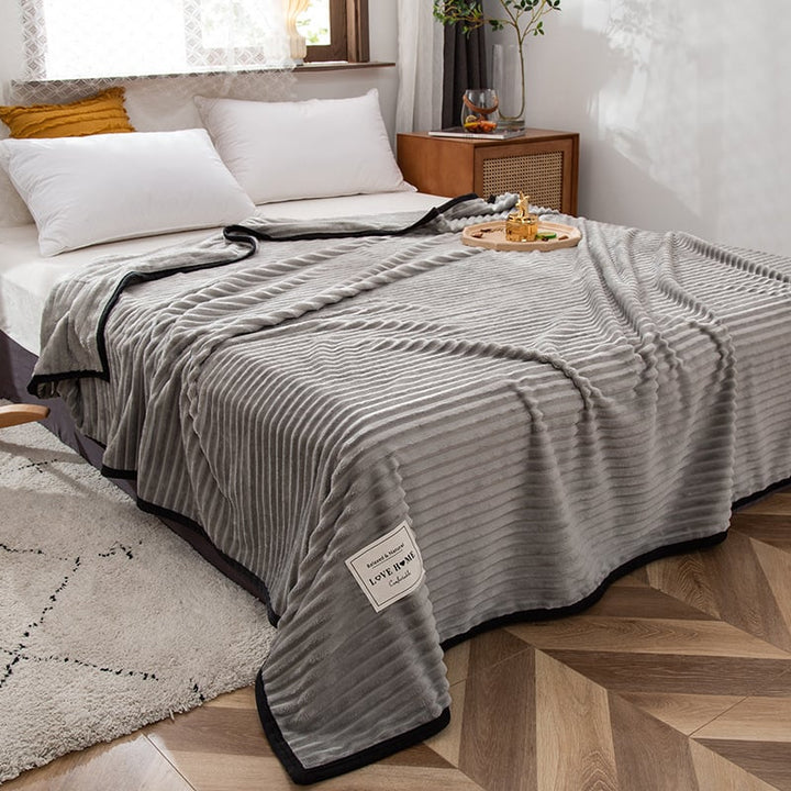 Winterdeken met fluweeleffect