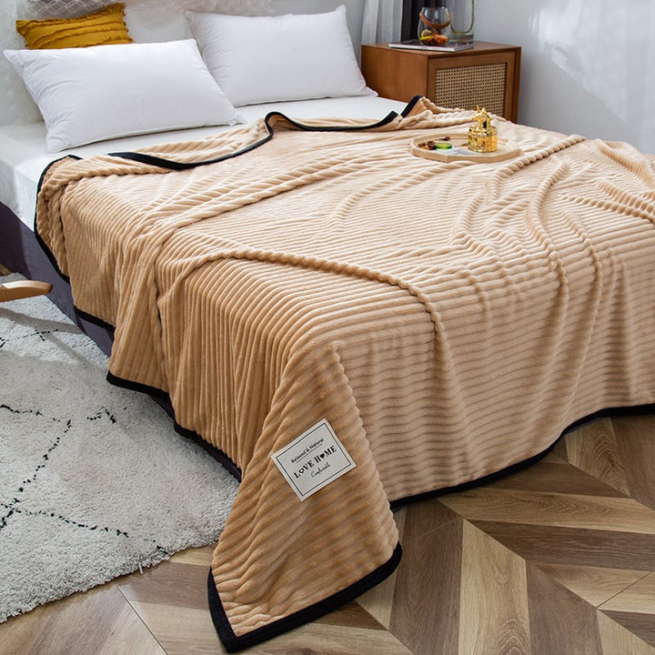 Winterdeken met fluweeleffect