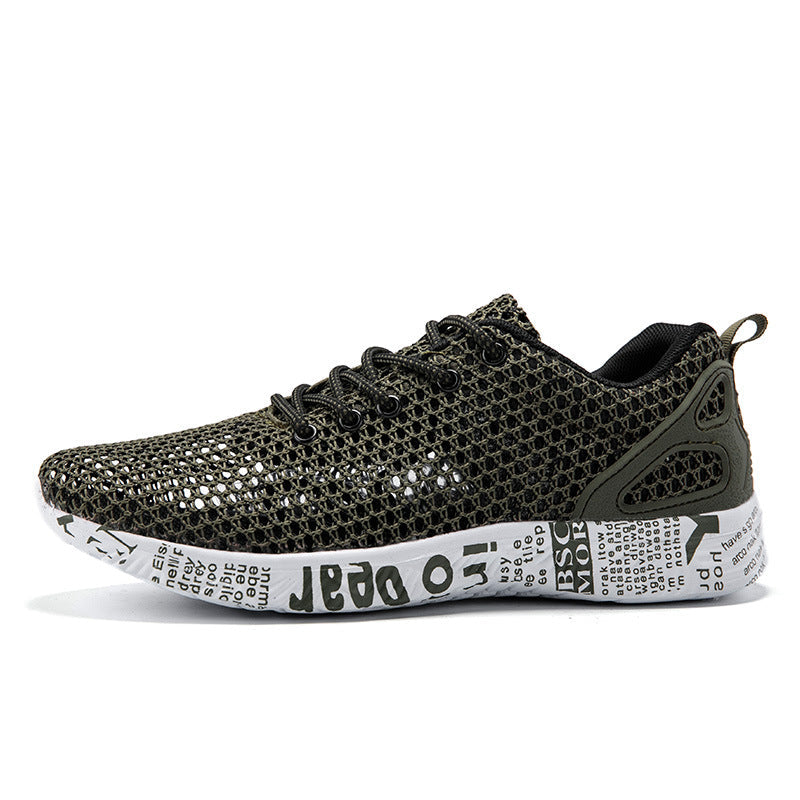 Ademende herenschoenen met mesh design en urban zool - Aksel