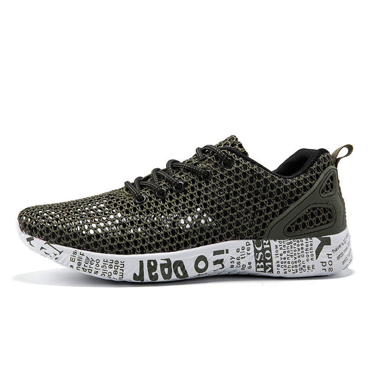Ademende herenschoenen met mesh design en urban zool - Aksel