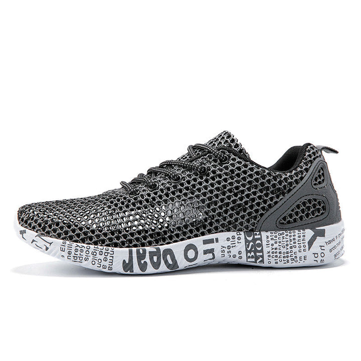 Ademende herenschoenen met mesh design en urban zool - Aksel